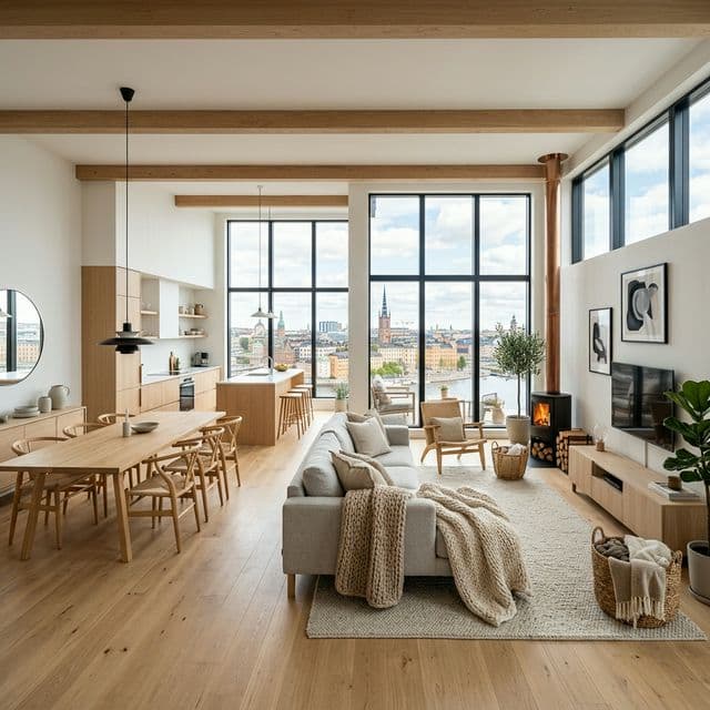 Scandinavian Penthouse